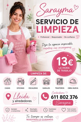 Servicios de limpieza