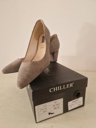 Zapatos de tacón grises Chiller