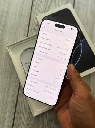 iPhone 16 Pro Max GARANTÍA 1 Año y medio