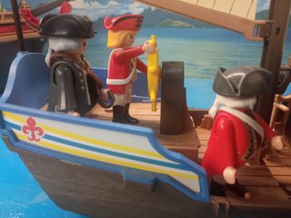 Barco Bergantín Marina Inglesa Playmobil
