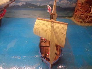 Barco Bergantín Marina Inglesa Playmobil