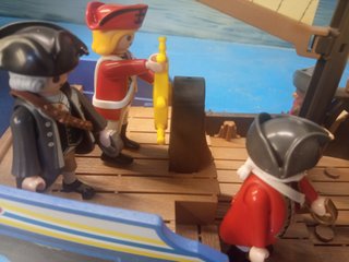 Barco Bergantín Marina Inglesa Playmobil