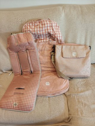 Bolso y Saco Invierno Walking Mum Vichy