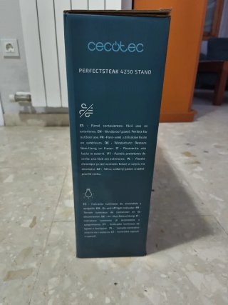 Barbacoa Electrica Cecotec PerfectSteak 4250 Stand