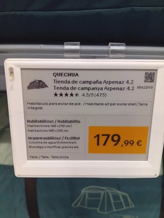 Tienda de campaña