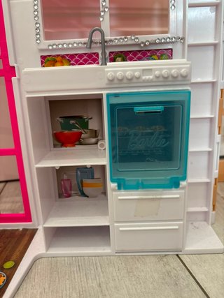 Casa de muñecas plegable Barbie