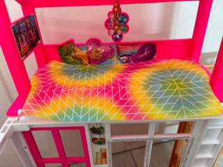 Casa de muñecas plegable Barbie