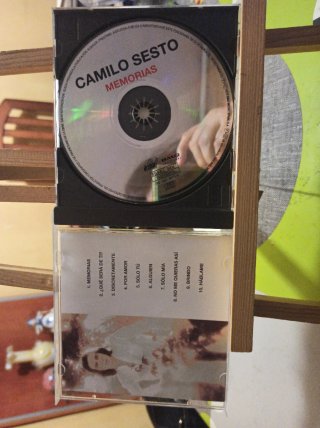 CD Camilo Sesto - Memorias