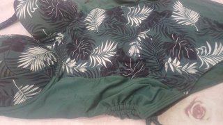 Costume da bagno donna fantasia tropicale