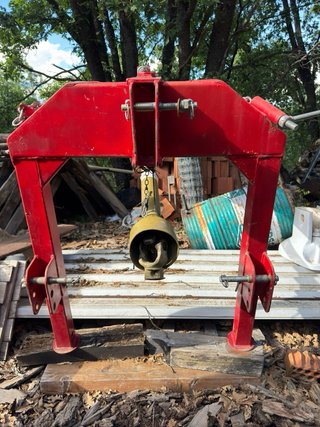 Ahoyadora para tractor.