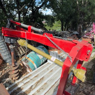 Ahoyadora para tractor.