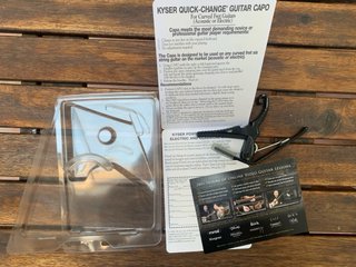 Kyser Quick-Change Capo Cejilla Guitarra 6 Cuerdas