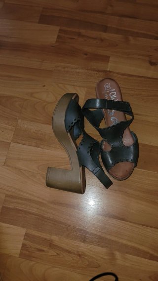 Sandalias de piel  Azul oscuro