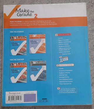 Make the Grade Bachillerato 2, Student's book