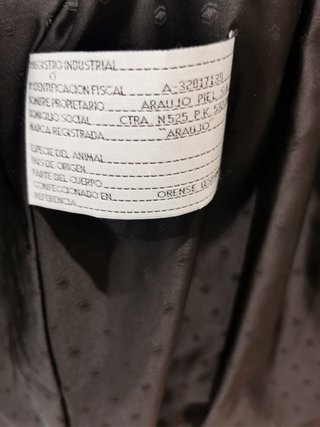 Abrigo de astracán negro