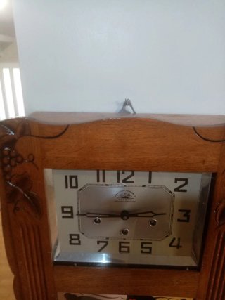 Reloj de Pared Antiguo Madera