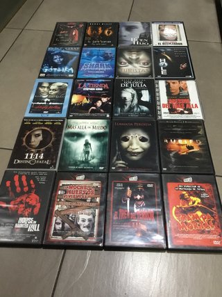 Colección DVDs de Terror en Español
