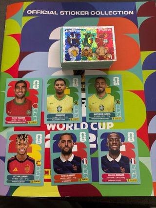 Cartas Álbum Mundial 2026