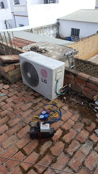 Montaje de Aire acondicionado