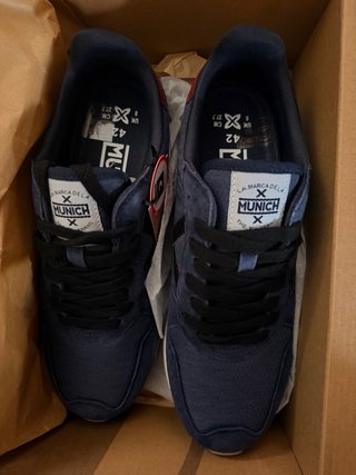 Zapatillas Munich Hombre Talla 42 Azul
