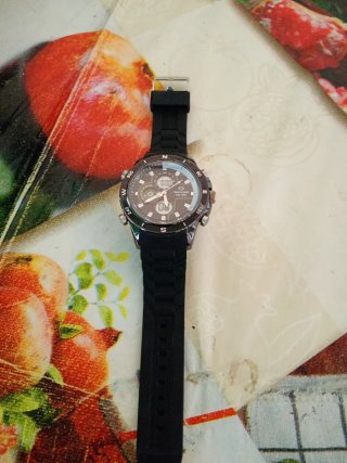 Orologio Skyline Nero e Argento