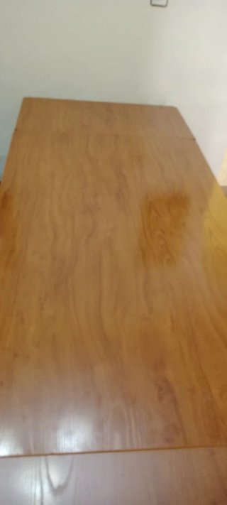 Mesa de comedor extensible de madera