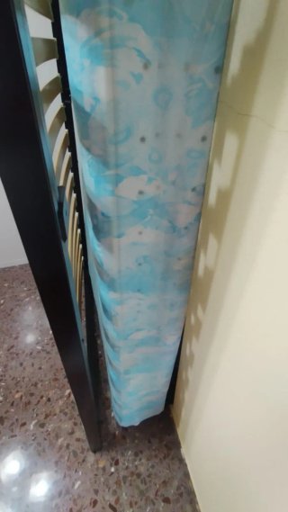 Somier, colchón y edredón