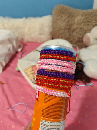Pulseras macramé hechas a mano (pagas por pulsera)