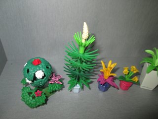 Lote Playmobil Plantas y Macetas