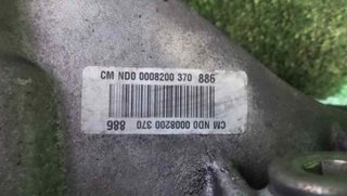 109598 nd0008 caja cambios renault megane berlina