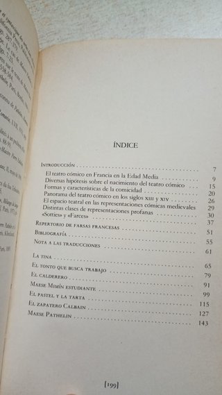 Maese Pathelin y otras farsas. Letras Universales