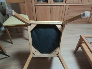 Sillas de madera para salón (3 unidades)