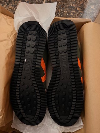 Zapatillas Munich Verdes y Naranjas Nuevas