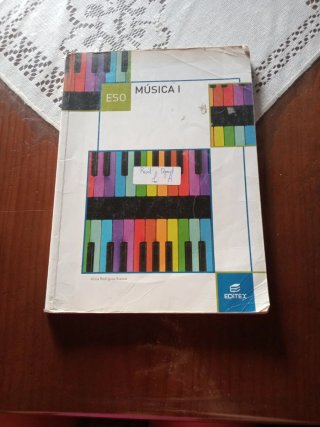 Libros Música 1º ESO Inglés y Español