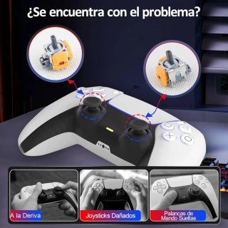 Reparación sticks mando PS5 PS4: Efecto Hall Magné