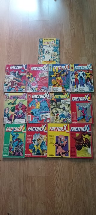 Coleccion comic de Marvel Factor X