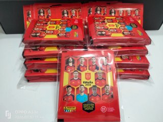 Lotes de sobres  España Mundial Panini Carrefour
