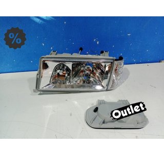 EV FARO IZQ MERCEDES 190 W201 82-93 FONDO CROMO R145660C1
