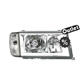EV FARO IZQ MERCEDES 190 W201 82-93 FONDO CROMO R145660C1