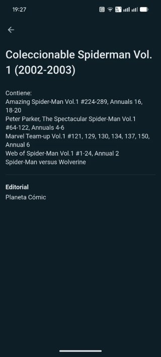 Coleccionable Spiderman rojo y azul completo