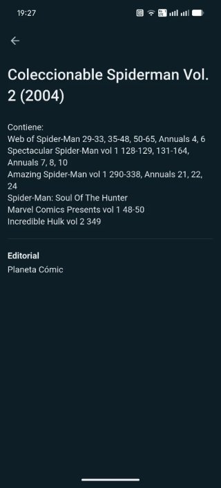Coleccionable Spiderman rojo y azul completo