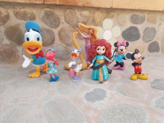 Lote figuras pvc dibujos animados vintage