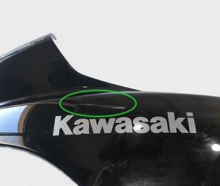 Tapa lateral carenado izquierda Kawasaki Versys 65