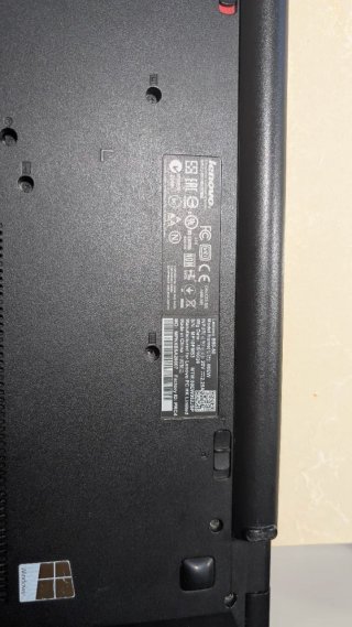 Portátil Lenovo B80-50 Negro