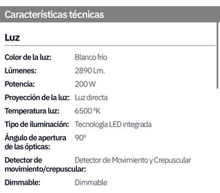 FAROLA LED SOLAR