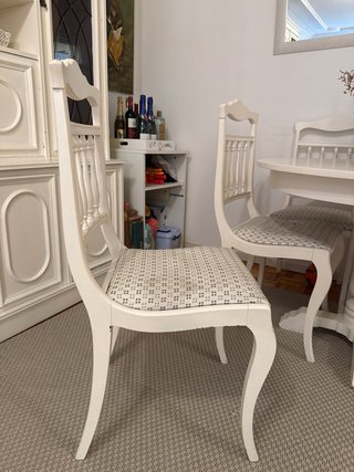 Juego de 5 sillas de comedor