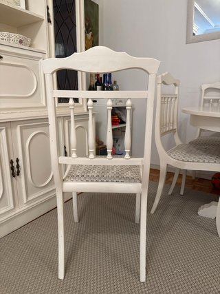 Juego de 5 sillas de comedor