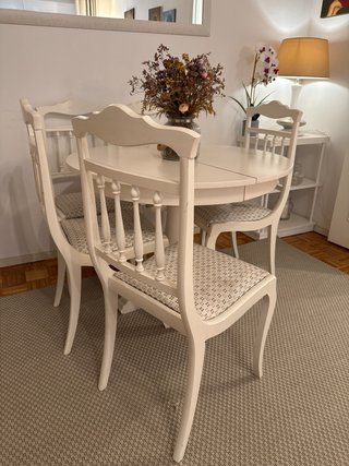 Juego de 5 sillas de comedor