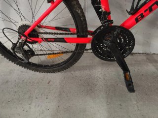 Bicicleta Btwin Rockrider Roja