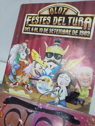 6 Revistas Festes del Tura Antiguas